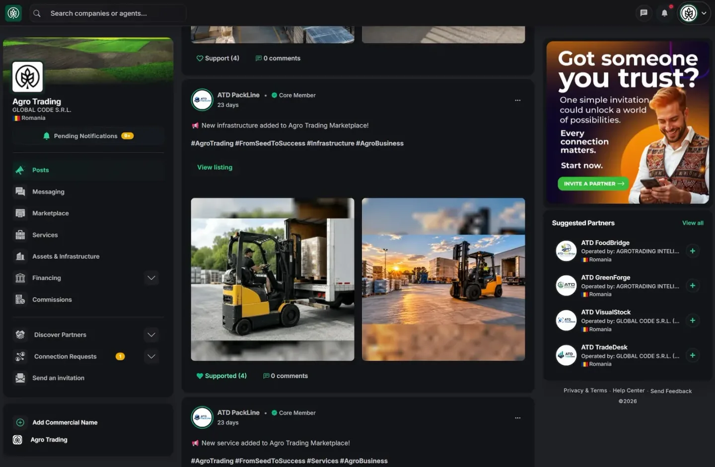 Hvordan AgroTrading fungerer